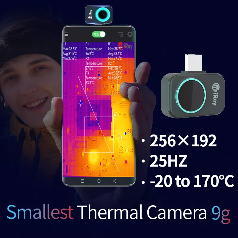 InfiRay P2  Infrared Thermal I - Nf 521 Thermal Imaging Camera 评论和价格